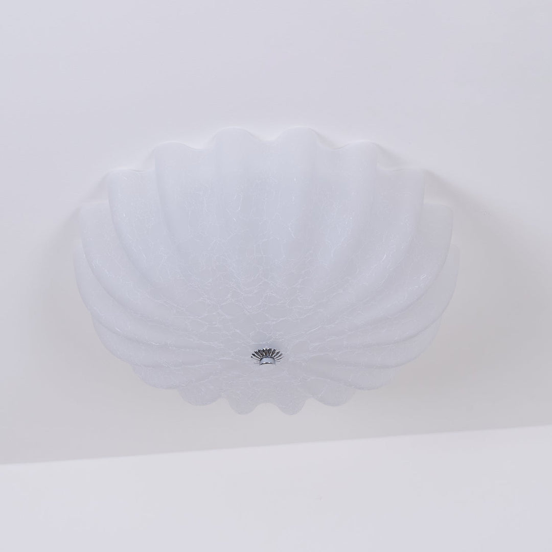 Aurora Ceiling Lamp Murano Blown Glass Shell Inspired - Neutralighting
