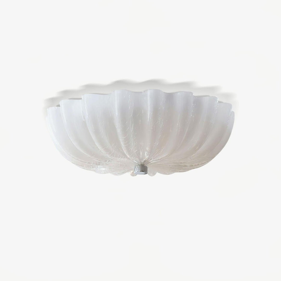 Aurora Ceiling Lamp Murano Blown Glass Shell Inspired - Neutralighting