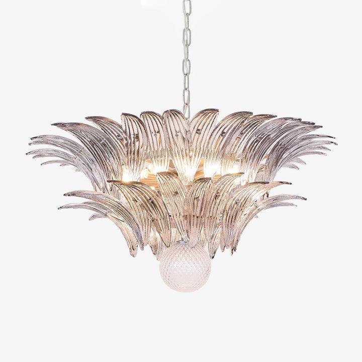 Aurora Le Lustre en Verre de Murano Clair - Neutralighting