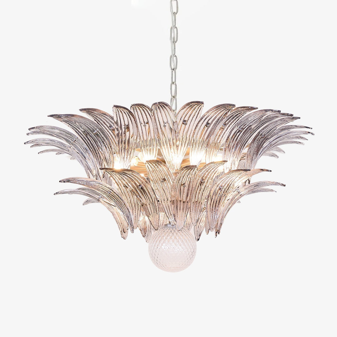 Aurora Le Lustre en Verre de Murano Clair - Neutralighting