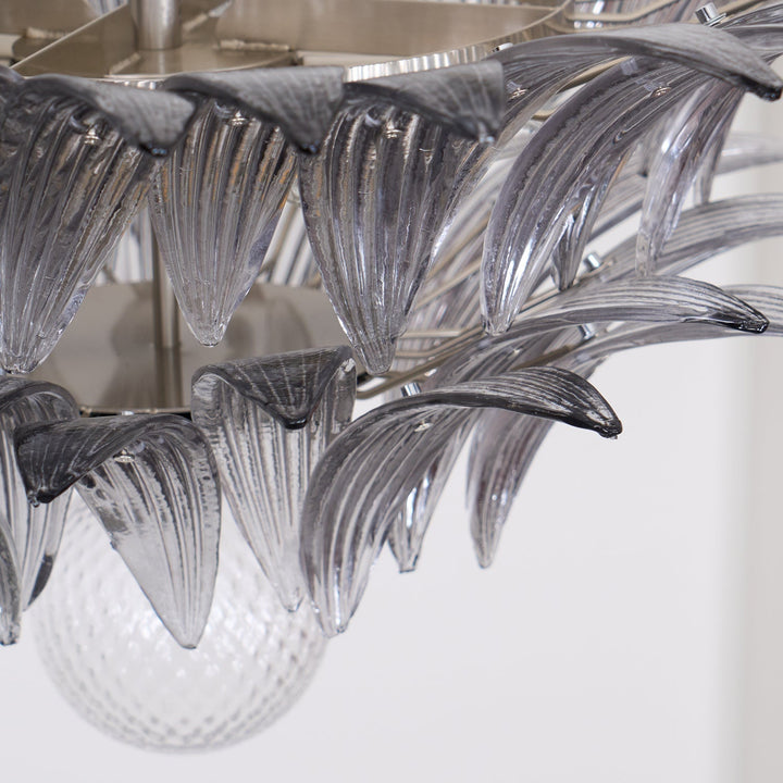 Aurora Le Lustre en Verre de Murano Clair - Neutralighting