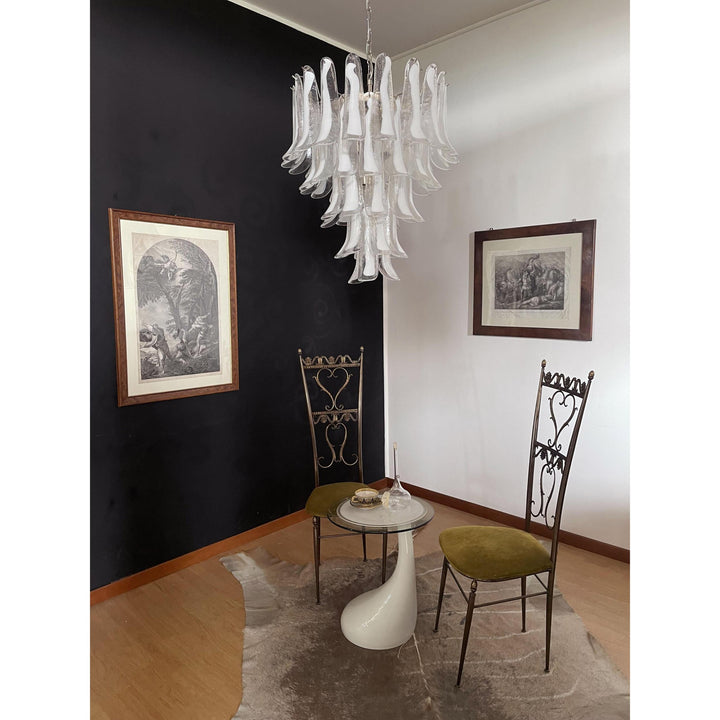 Alsorisra Lustre Postmoderne de Luxe en Verre Pétale - Neutralighting