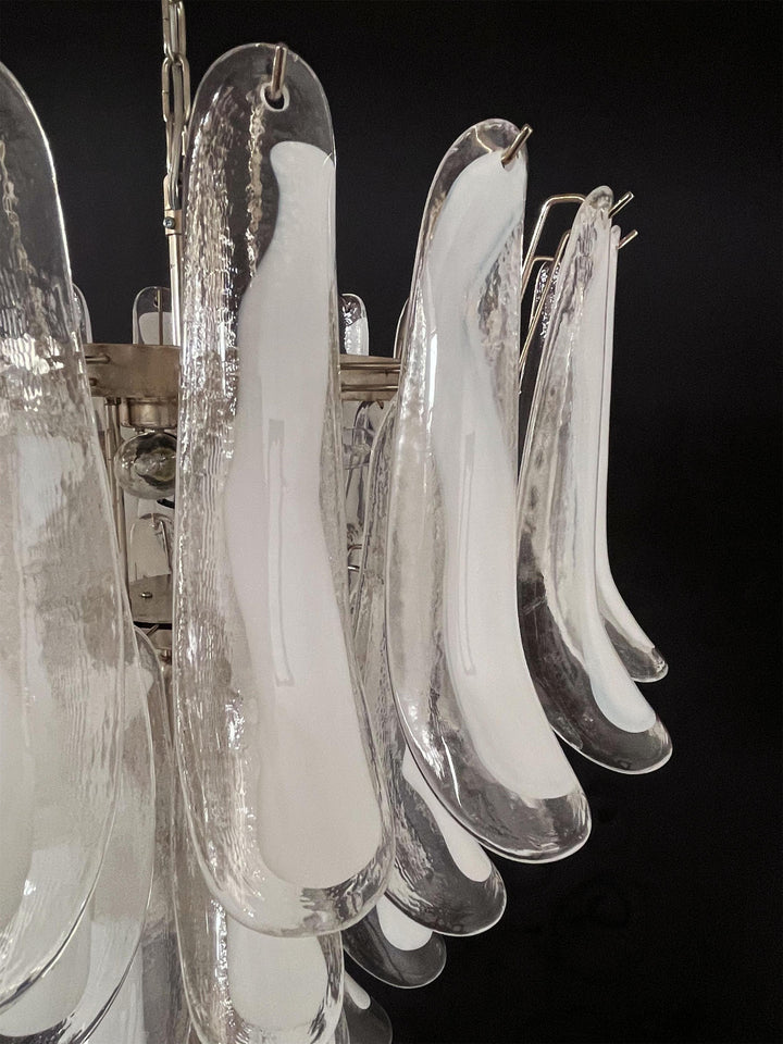 Alsorisra Lustre Postmoderne de Luxe en Verre Pétale - Neutralighting