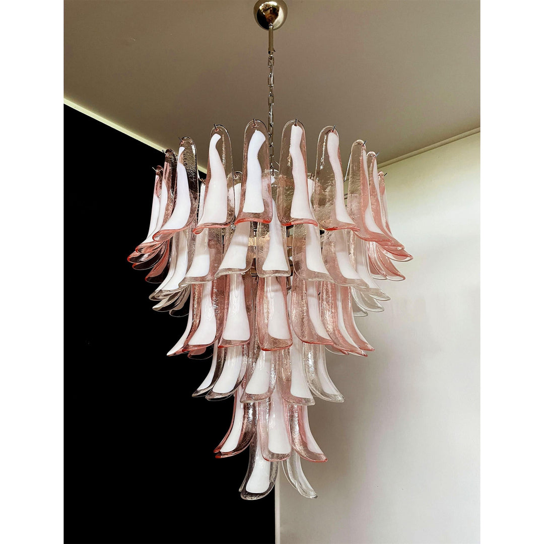 Alsorisra Lustre Postmoderne de Luxe en Verre Pétale - Neutralighting