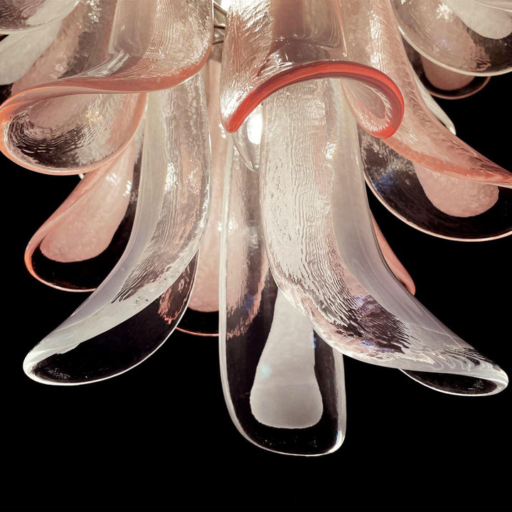 Alsorisra Lustre Postmoderne de Luxe en Verre Pétale - Neutralighting