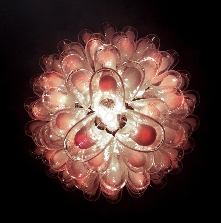 Alsorisra Lustre Postmoderne de Luxe en Verre Pétale - Neutralighting