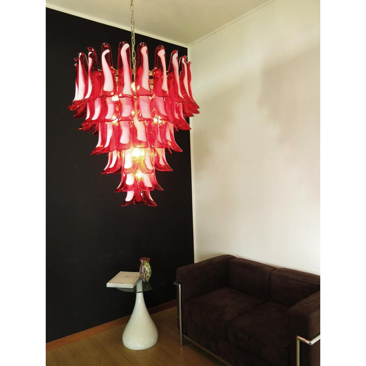 Alsorisra Lustre Postmoderne de Luxe en Verre Pétale - Neutralighting