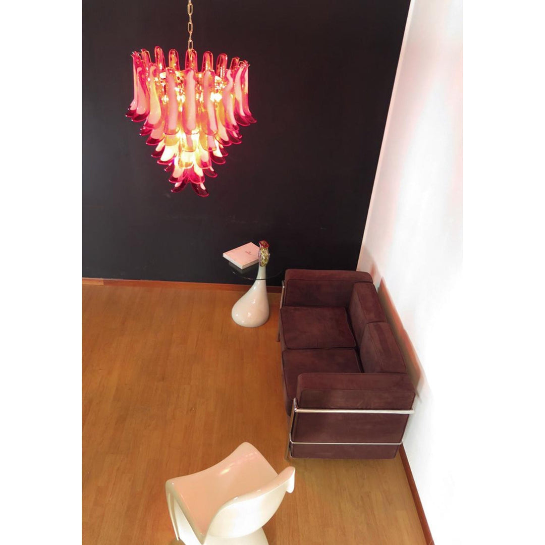 Alsorisra Lustre Postmoderne de Luxe en Verre Pétale - Neutralighting