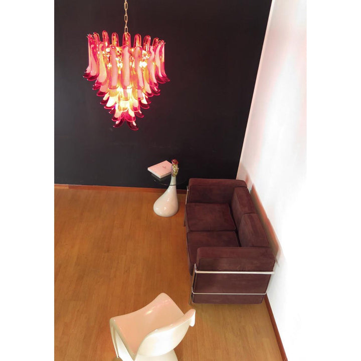 Alsorisra Lustre Postmoderne de Luxe en Verre Pétale - Neutralighting