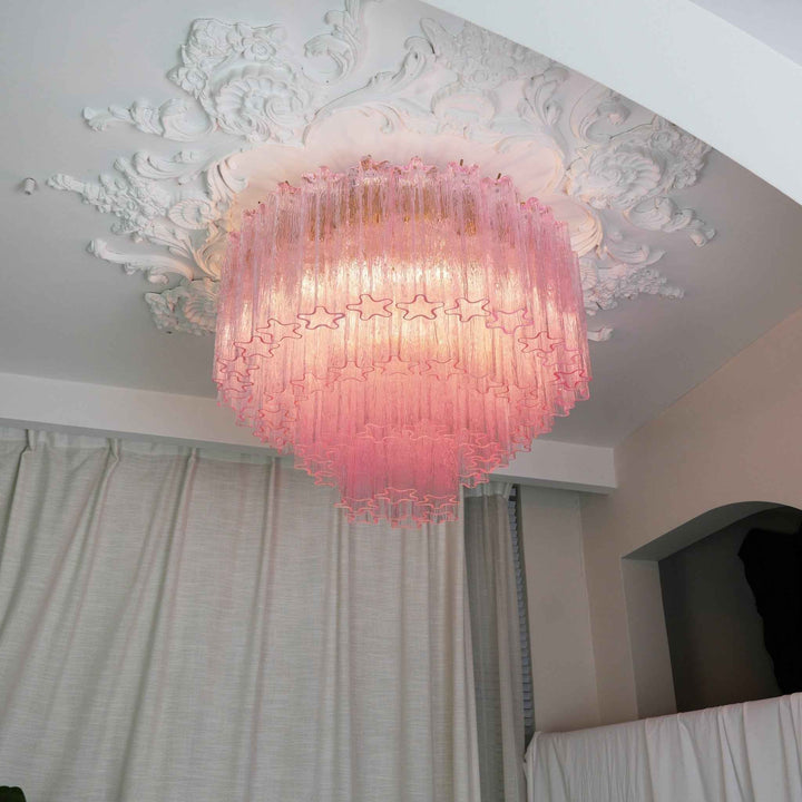 Aurora Verre 65cm Rose LED