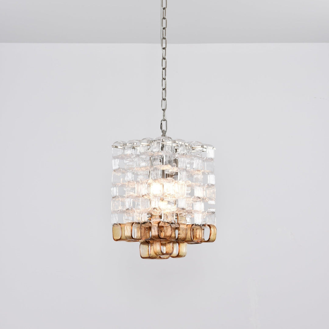 Aurora Chandelier en Verre de Murano Géométrique - Neutralighting
