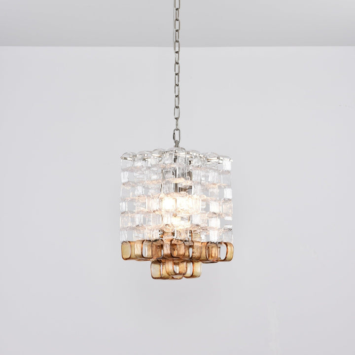 Aurora Chandelier en Verre de Murano Géométrique - Neutralighting