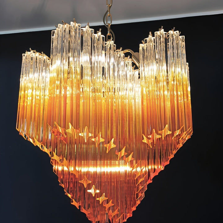 Evmararae Lustre en verre dégradé - Neutralighting