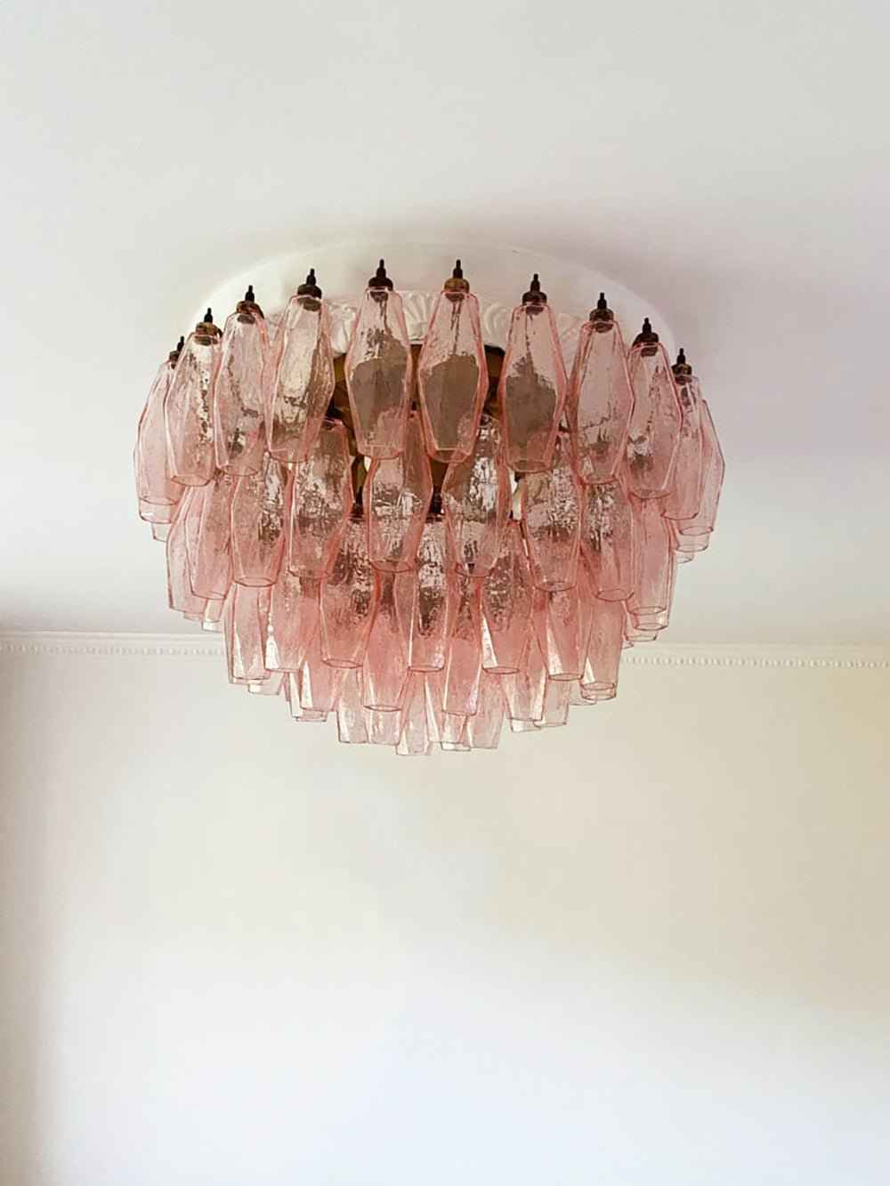 Aurora Verre 63cm Rose LED