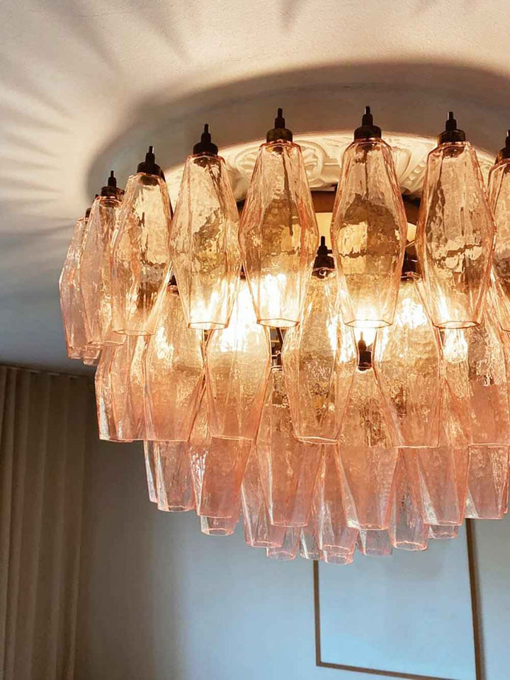 Aurora Verre 63cm Rose LED