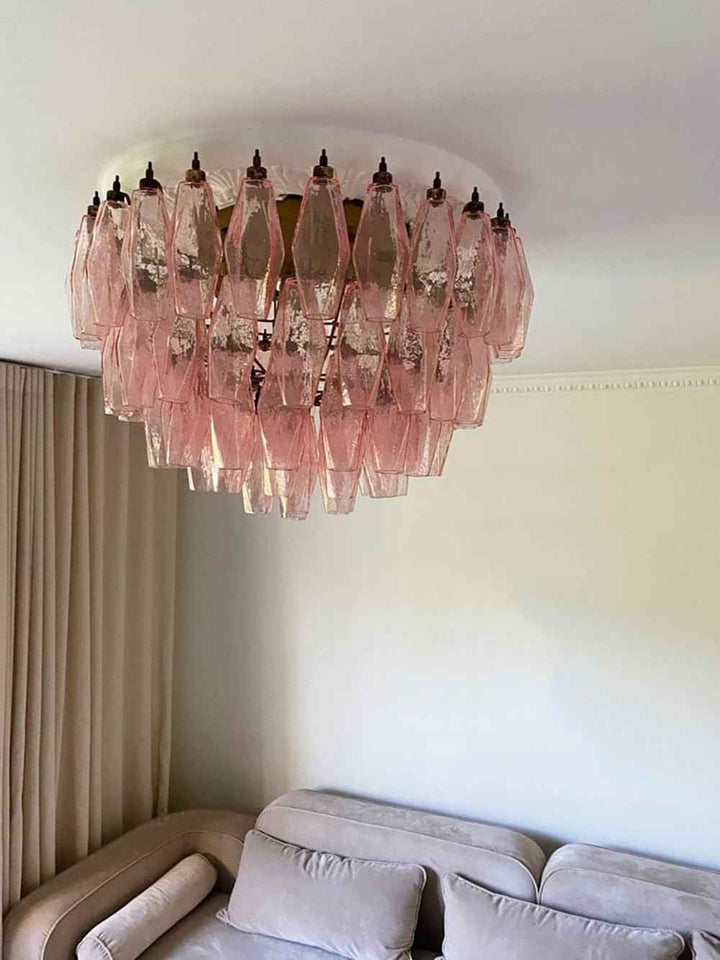 Aurora Verre 63cm Rose LED