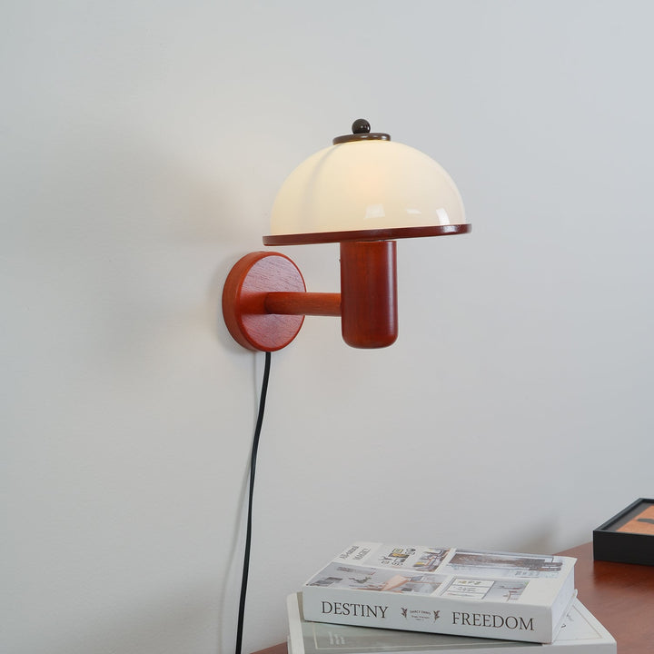 Lustra Wall Lamp Mushroom Wood - Neutralighting
