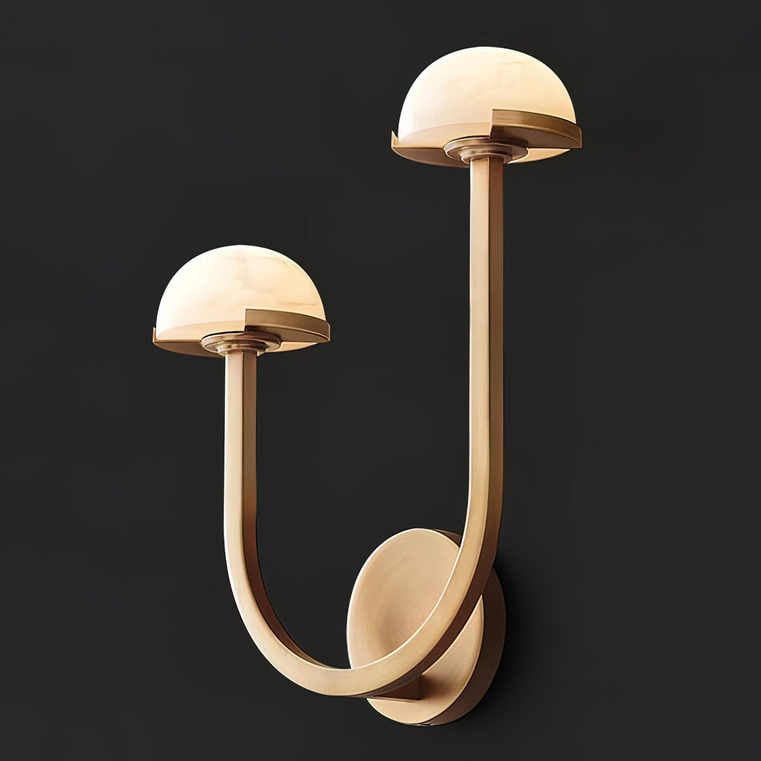 Vitalira Applique Murale Double en Albâtre - Neutralighting