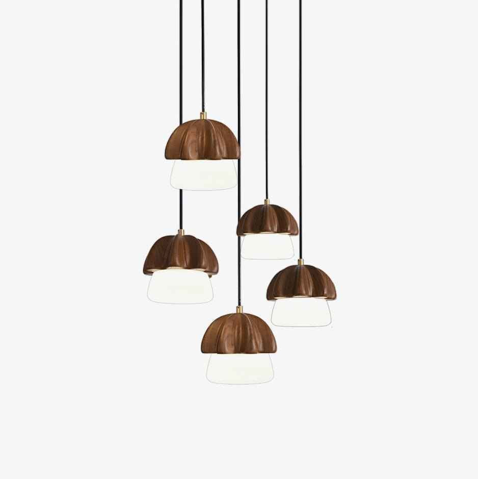 Lustra Acrylique 12cm Blanc LED