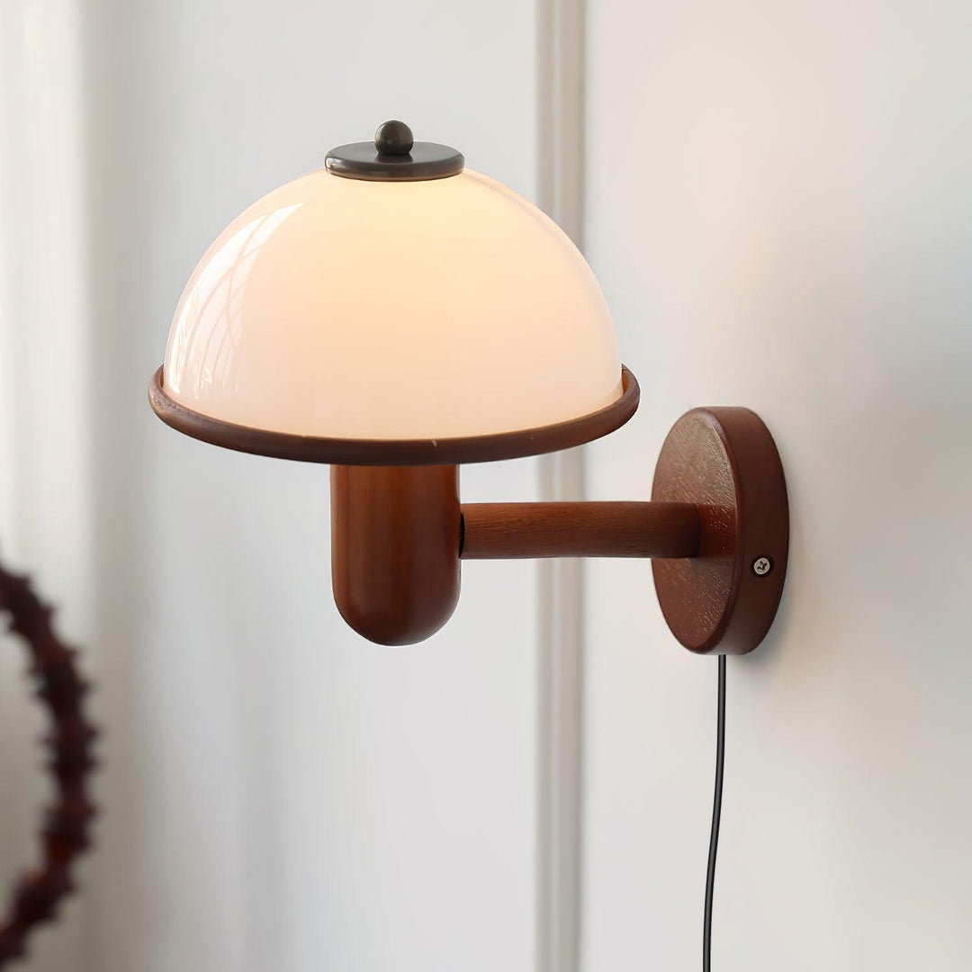 Lustra Wall Lamp Mushroom Wood - Neutralighting