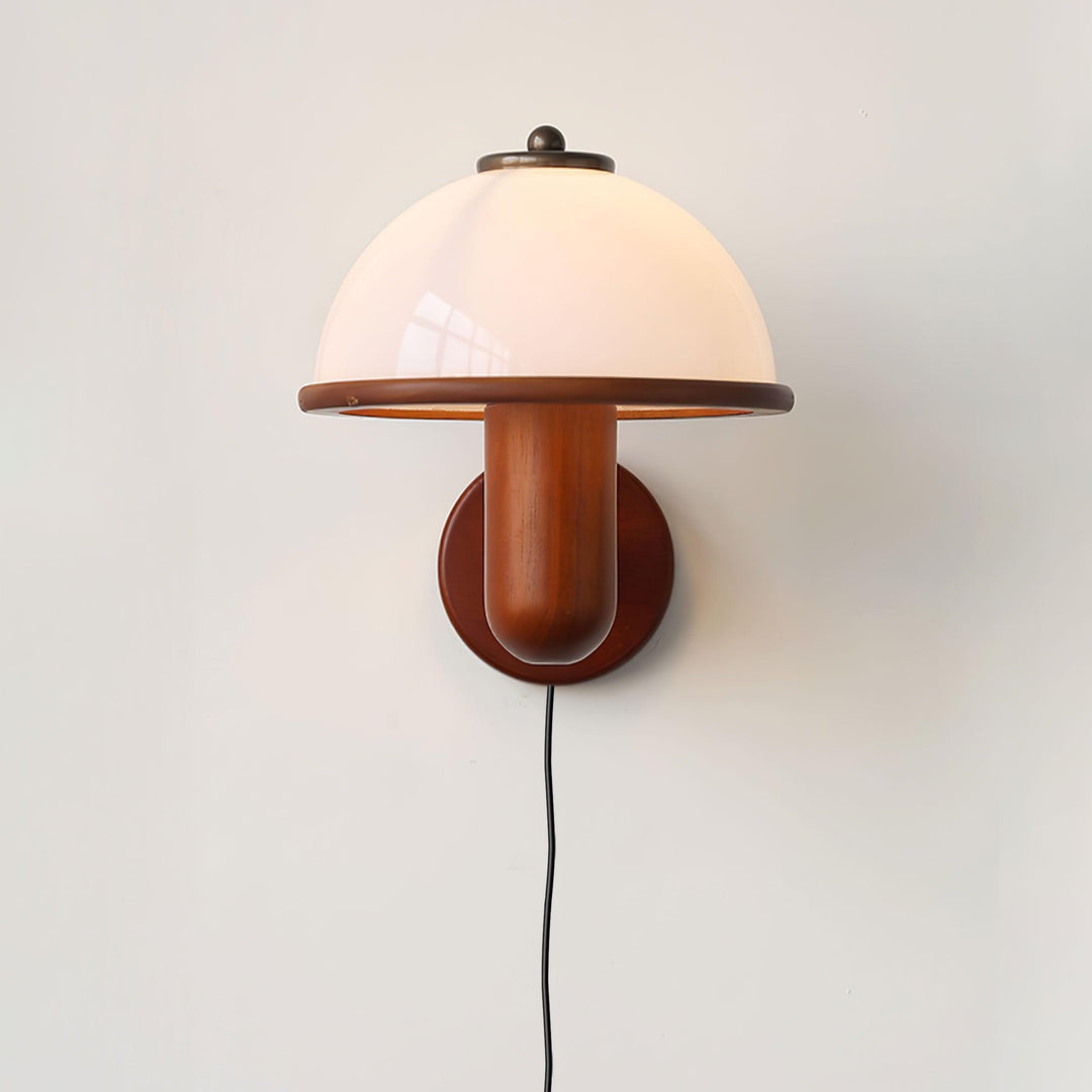 Lustra Wall Lamp Mushroom Wood - Neutralighting