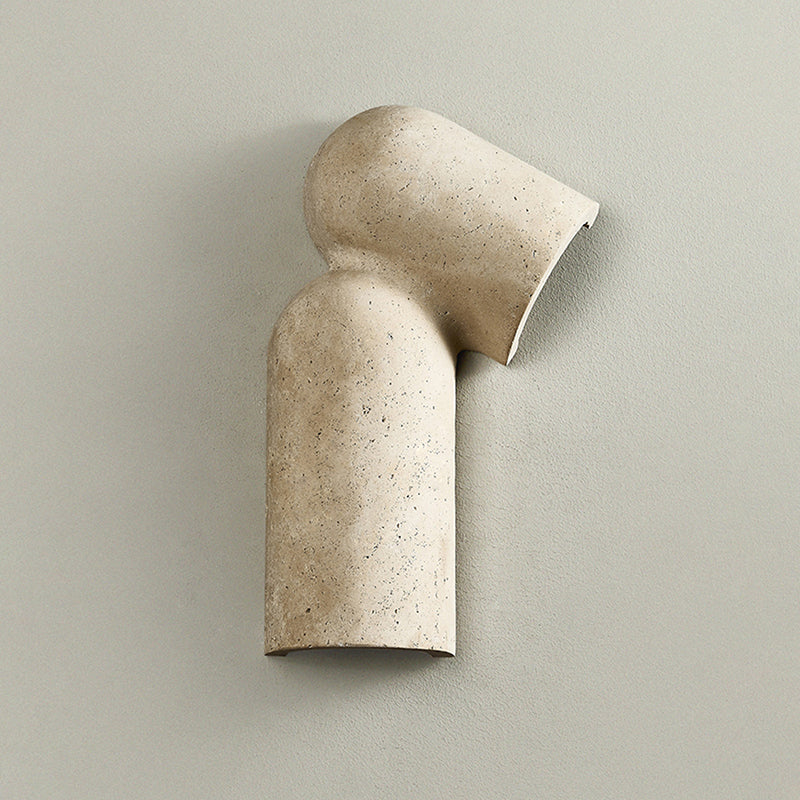Zeloror Applique Murale en Travertin Créative et Originale - Neutralighting