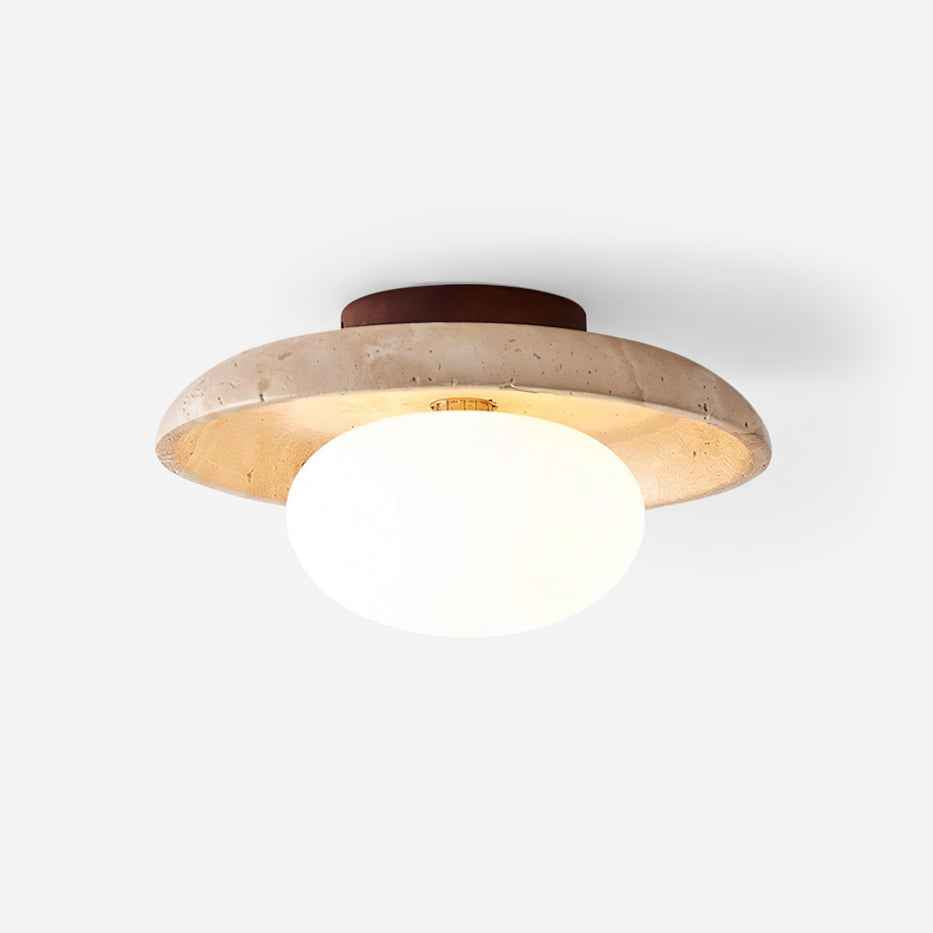 Mylie Verre 25cm Beige LED 10W