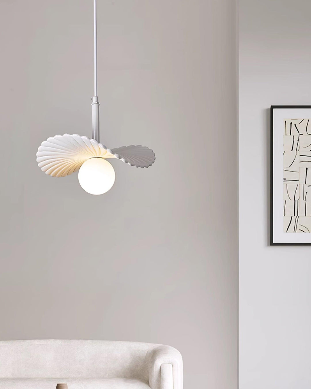 Myrna Suspension Éventail Forme Organique Minimaliste - Neutralighting