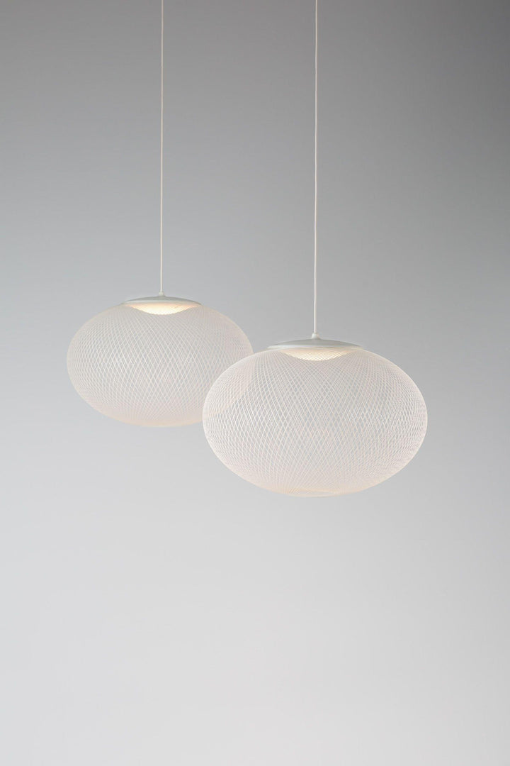 Lustra Suspension Lampe Maille Noire - Neutralighting