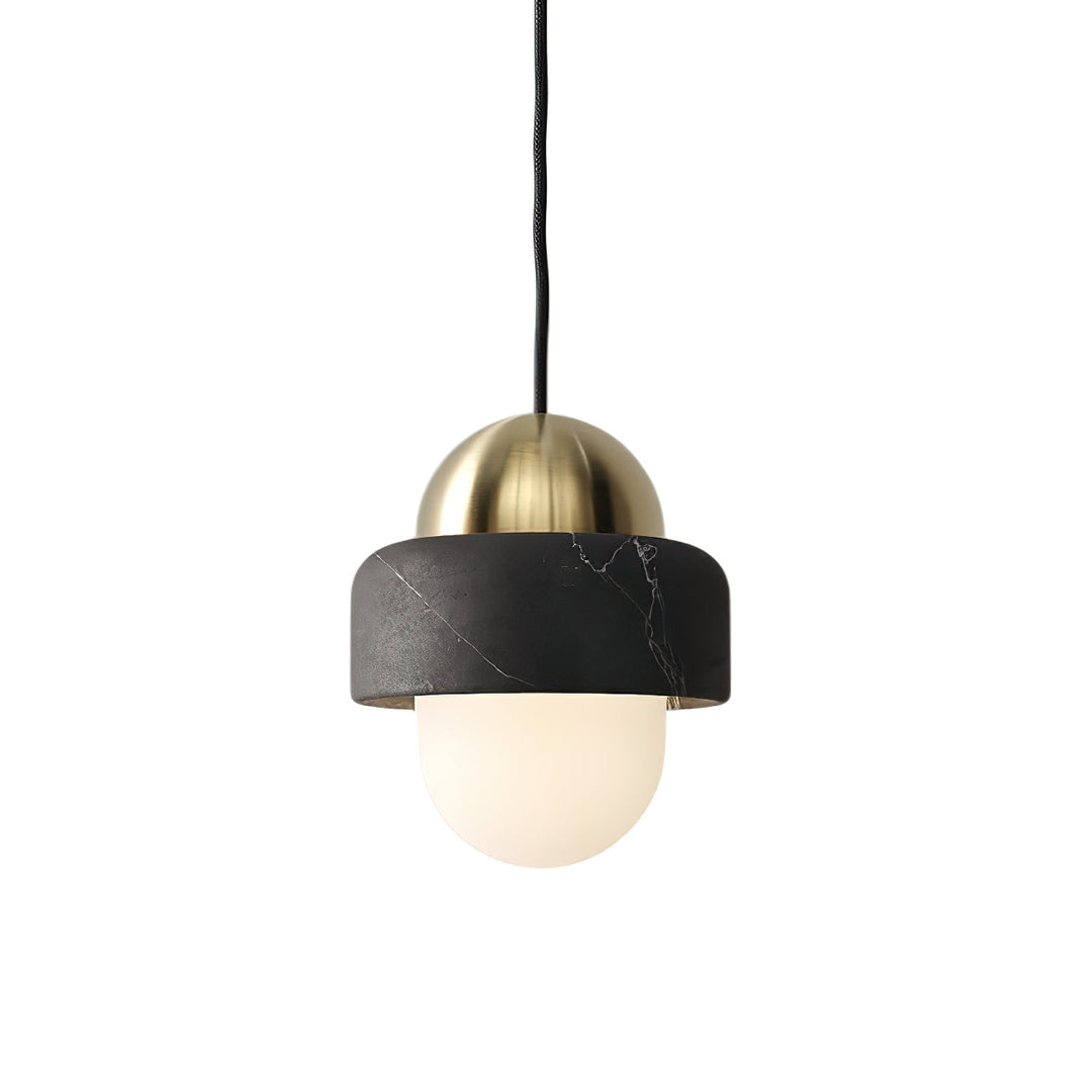 Elliren Suspension Moderne Minimaliste en Verre et Marbre - Neutralighting