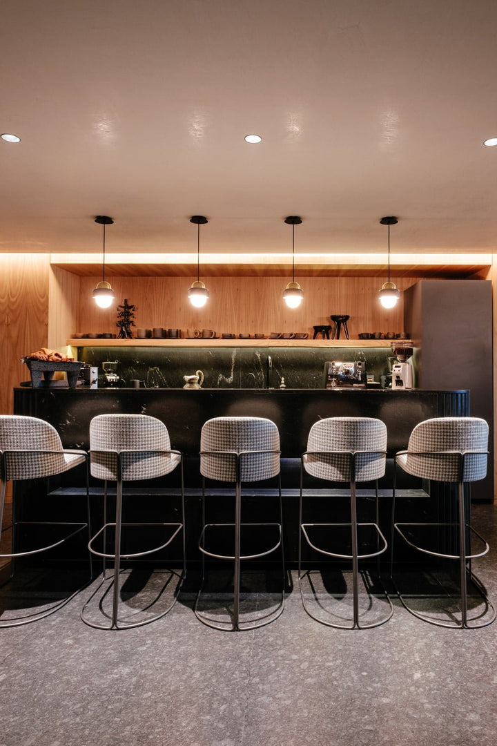 Elliren Suspension Moderne Minimaliste en Verre et Marbre - Neutralighting
