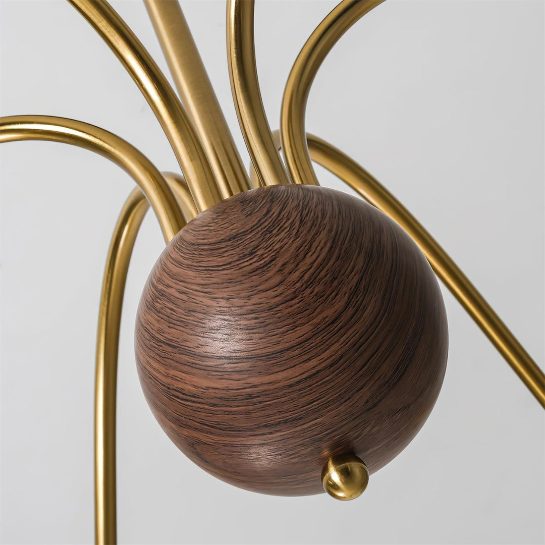 Beyona Lustre en Verre Ambre - Neutralighting
