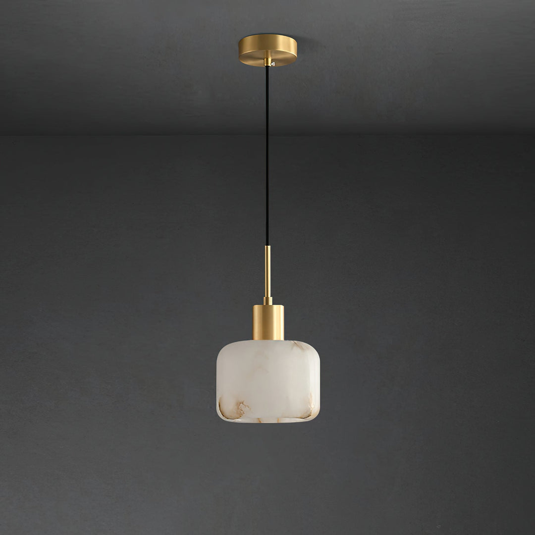 Eliriel Petite Suspension en Albâtre Naturel - Neutralighting