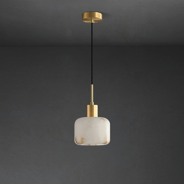 Eliriel Petite Suspension en Albâtre Naturel - Neutralighting