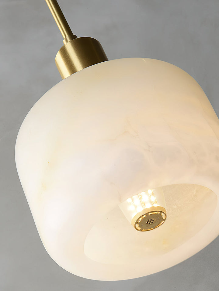 Eliriel Petite Suspension en Albâtre Naturel - Neutralighting