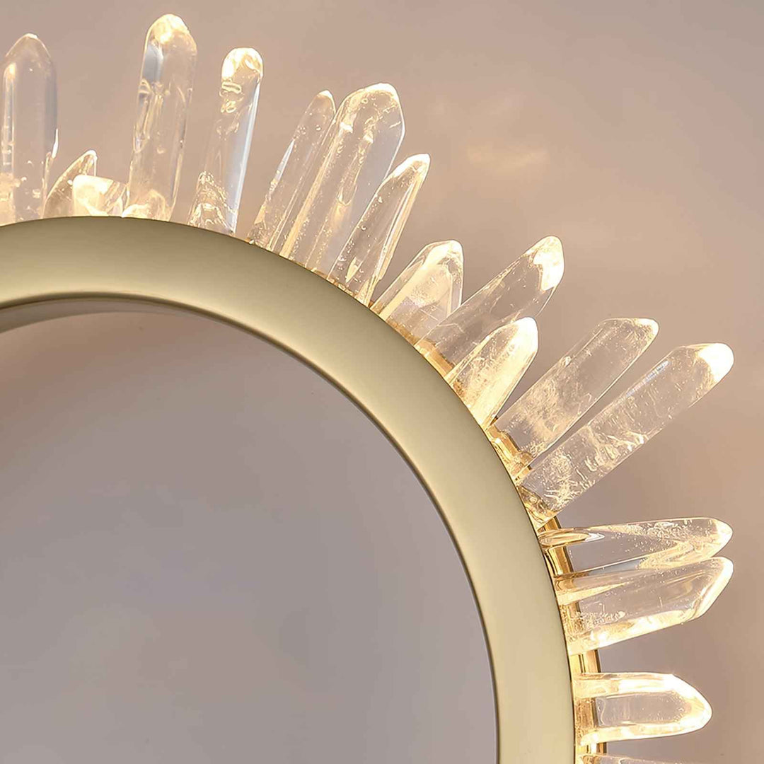 Willa Cristal 25cm Doré LED 20W