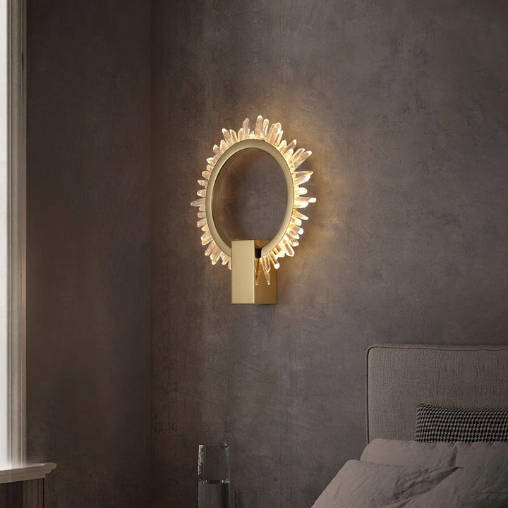 Willa Applique Murale Cristal Moderne - Neutralighting