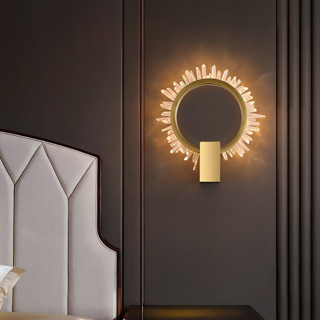 Willa Applique Murale Cristal Moderne - Neutralighting