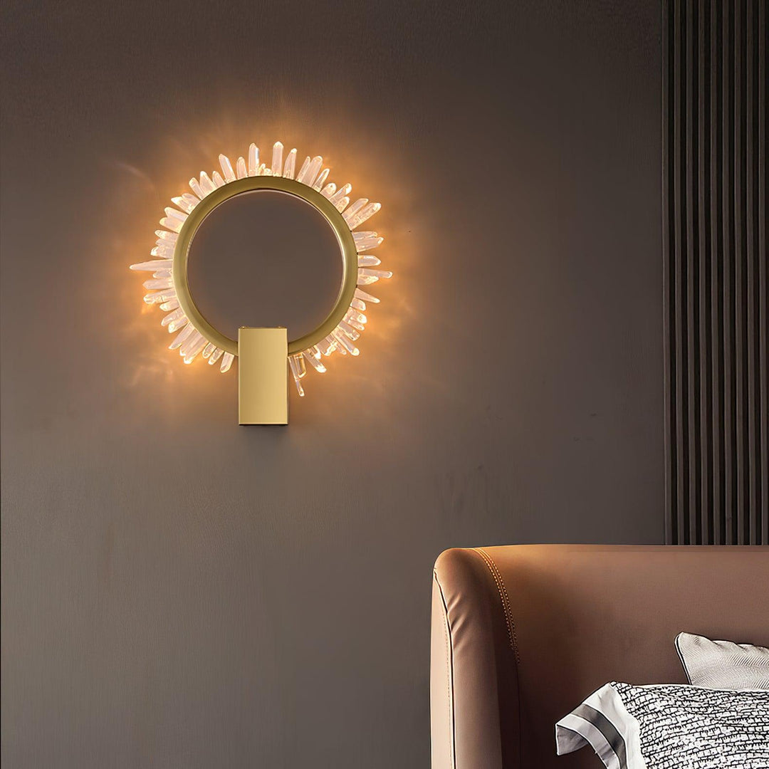 Willa Applique Murale Cristal Moderne - Neutralighting