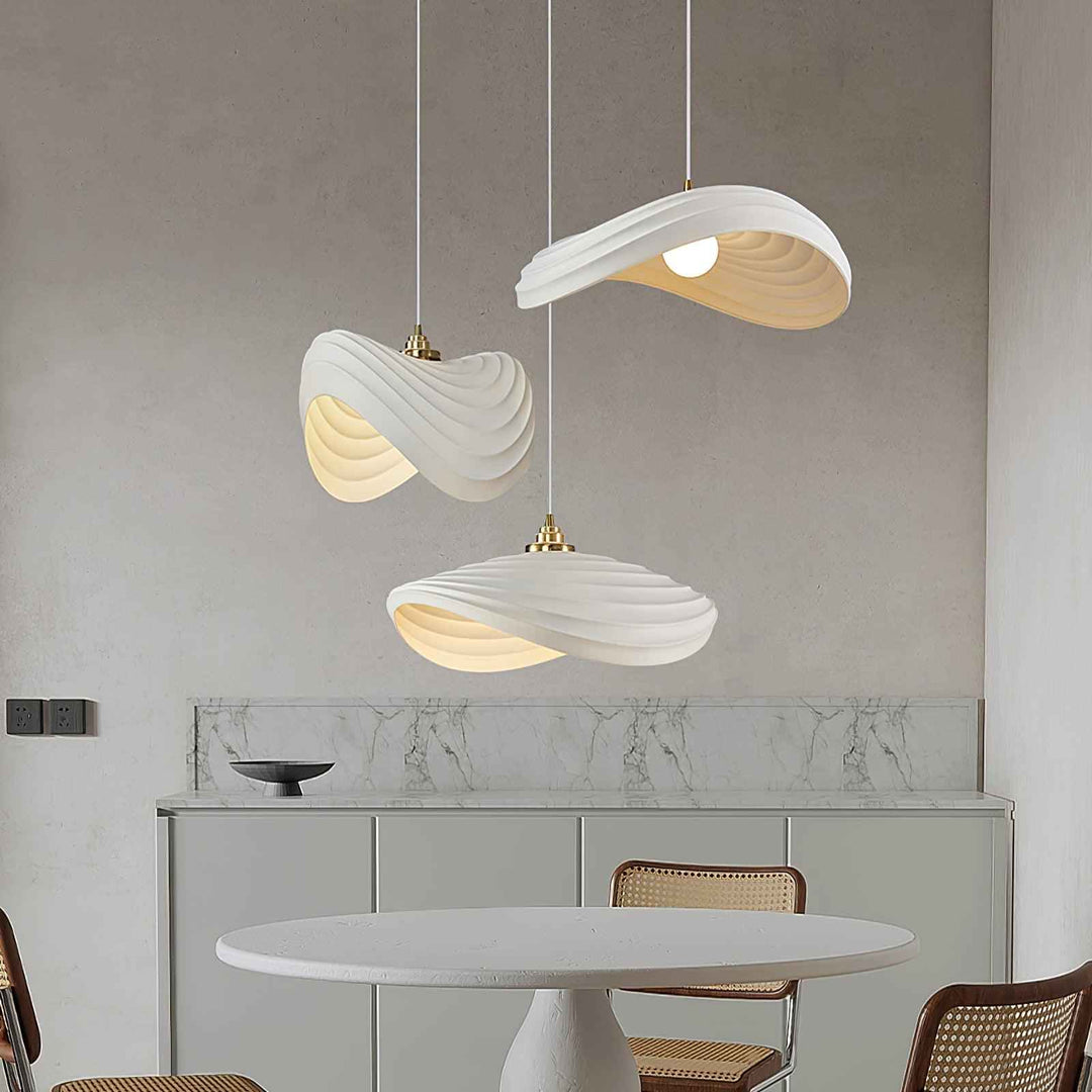 Lila Suspension Moderne en Résine - Neutralighting