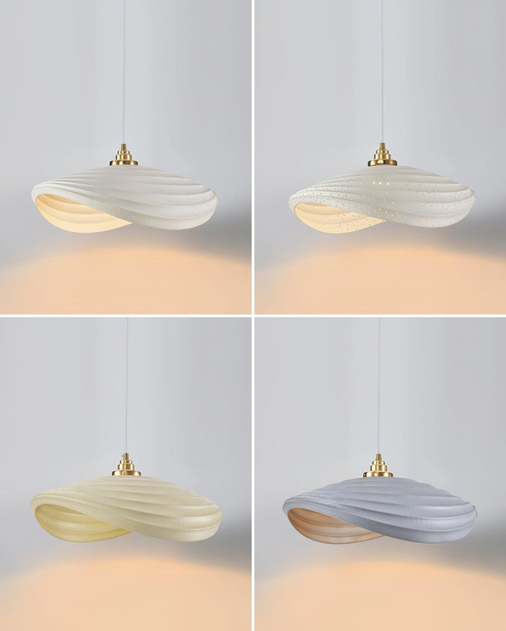 Lila Suspension Moderne en Résine - Neutralighting