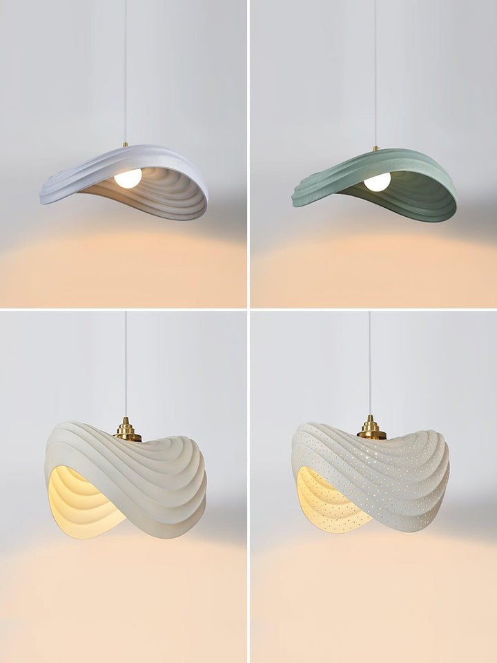 Lila Suspension Moderne en Résine - Neutralighting