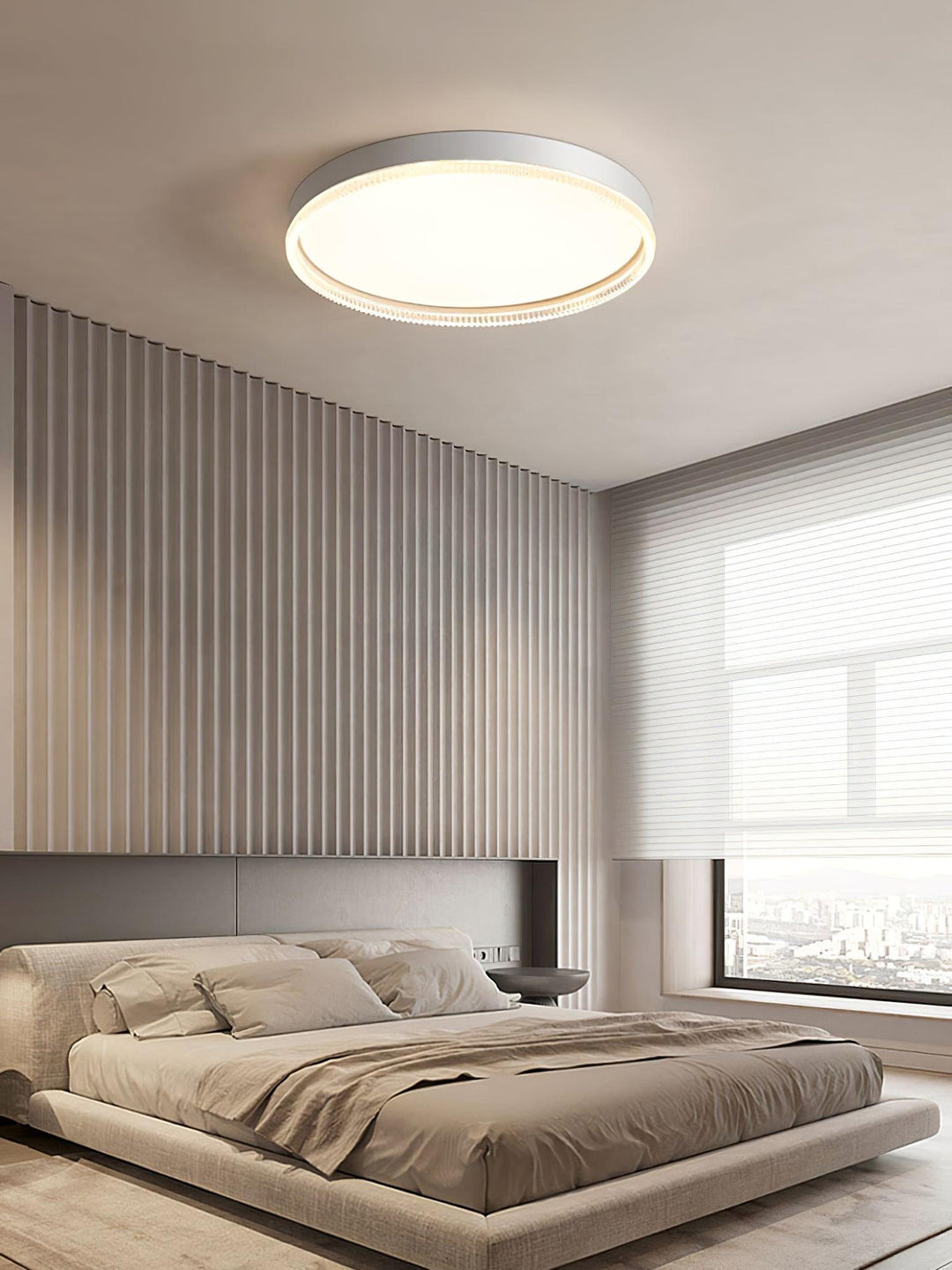 Solara Plafonnier Minimaliste Blanc - Neutralighting