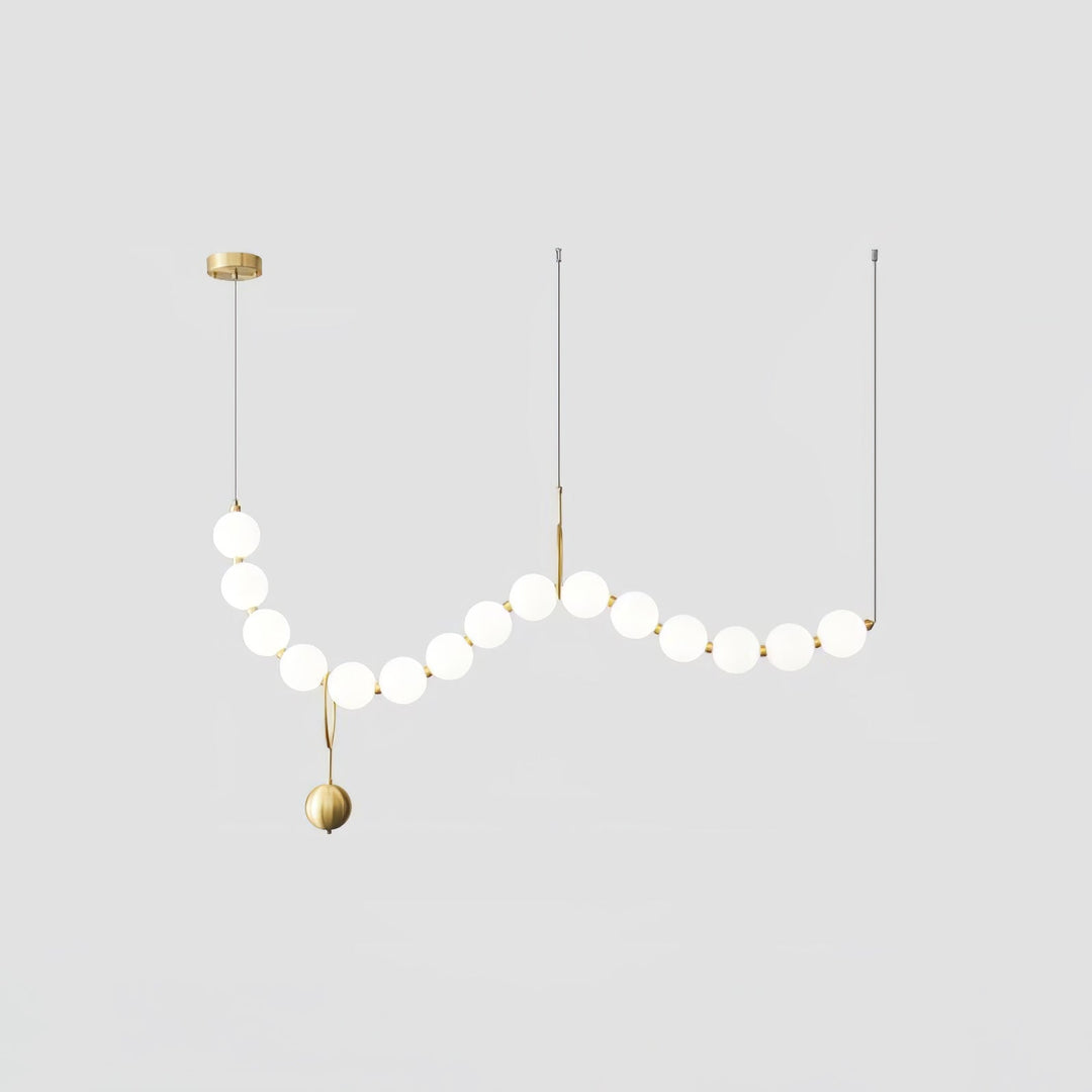 Lustra Suspension Lampe Collier en Verre - Neutralighting
