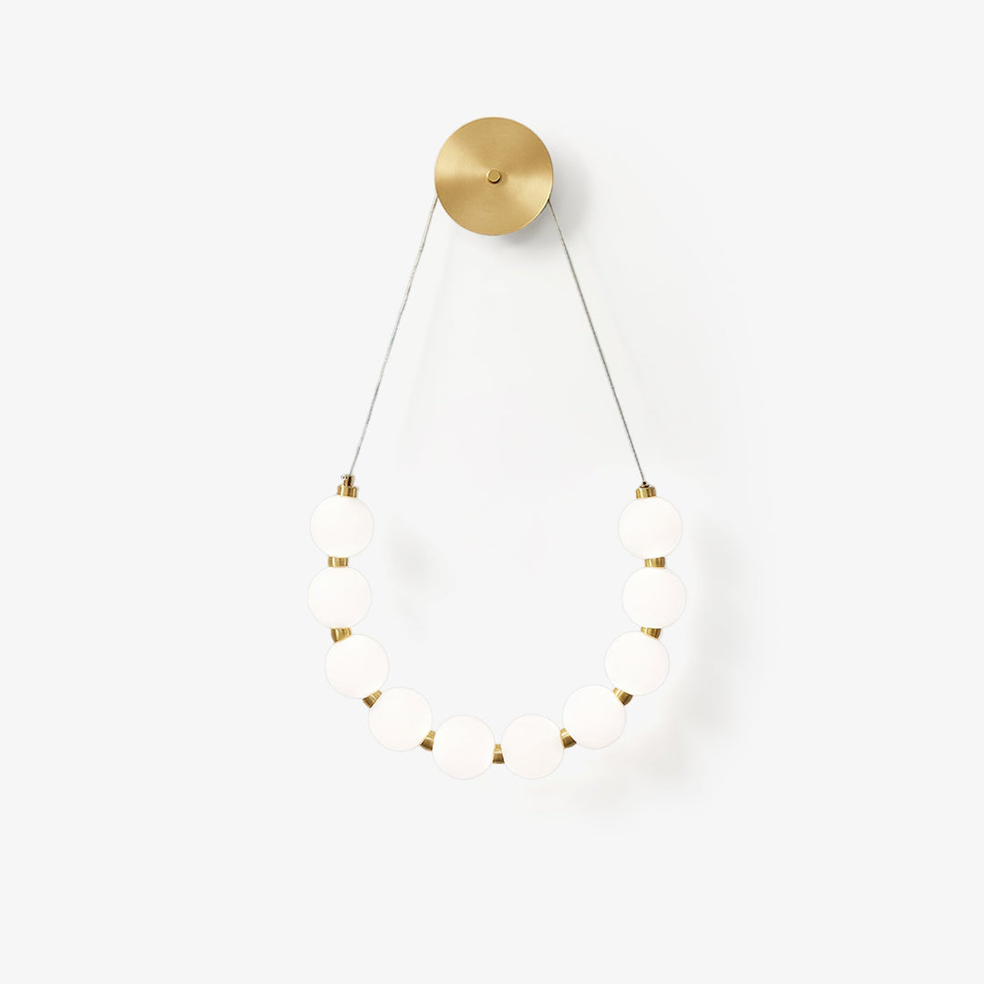 Ilirel Applique Murale Art Collier Anneau en Laiton - Neutralighting
