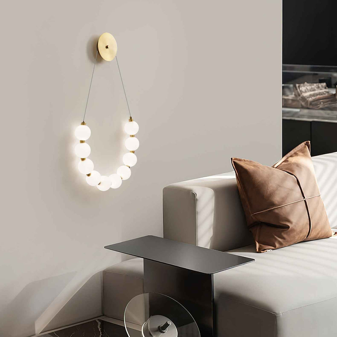 Ilirel Acrylique 48cm Blanc LED
