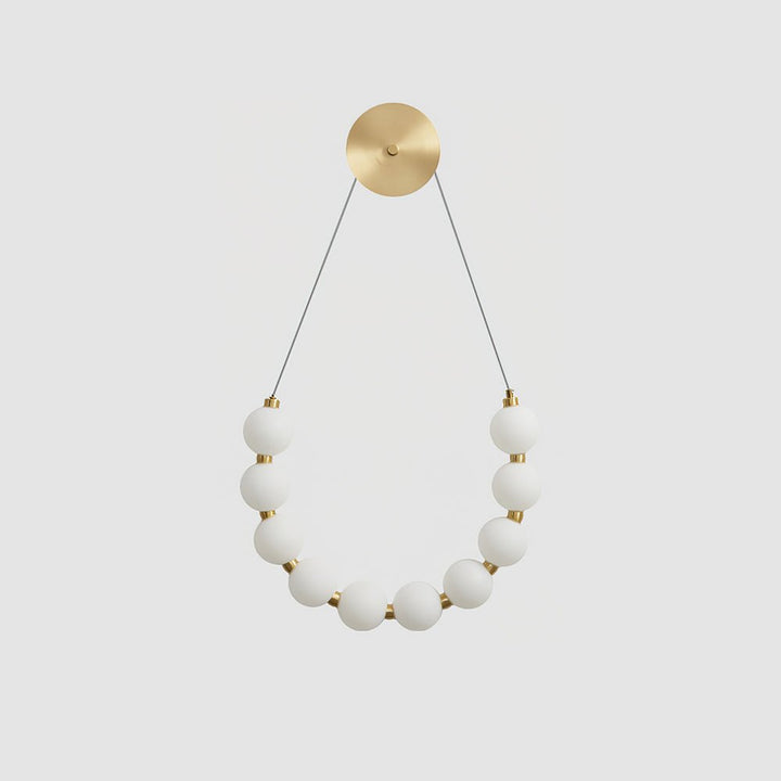 Ilirel Applique Murale Art Collier Anneau en Laiton - Neutralighting