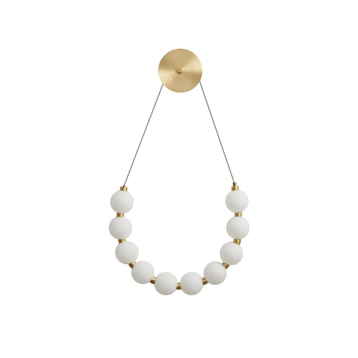 Ilirel Applique Murale Art Collier Anneau en Laiton - Neutralighting