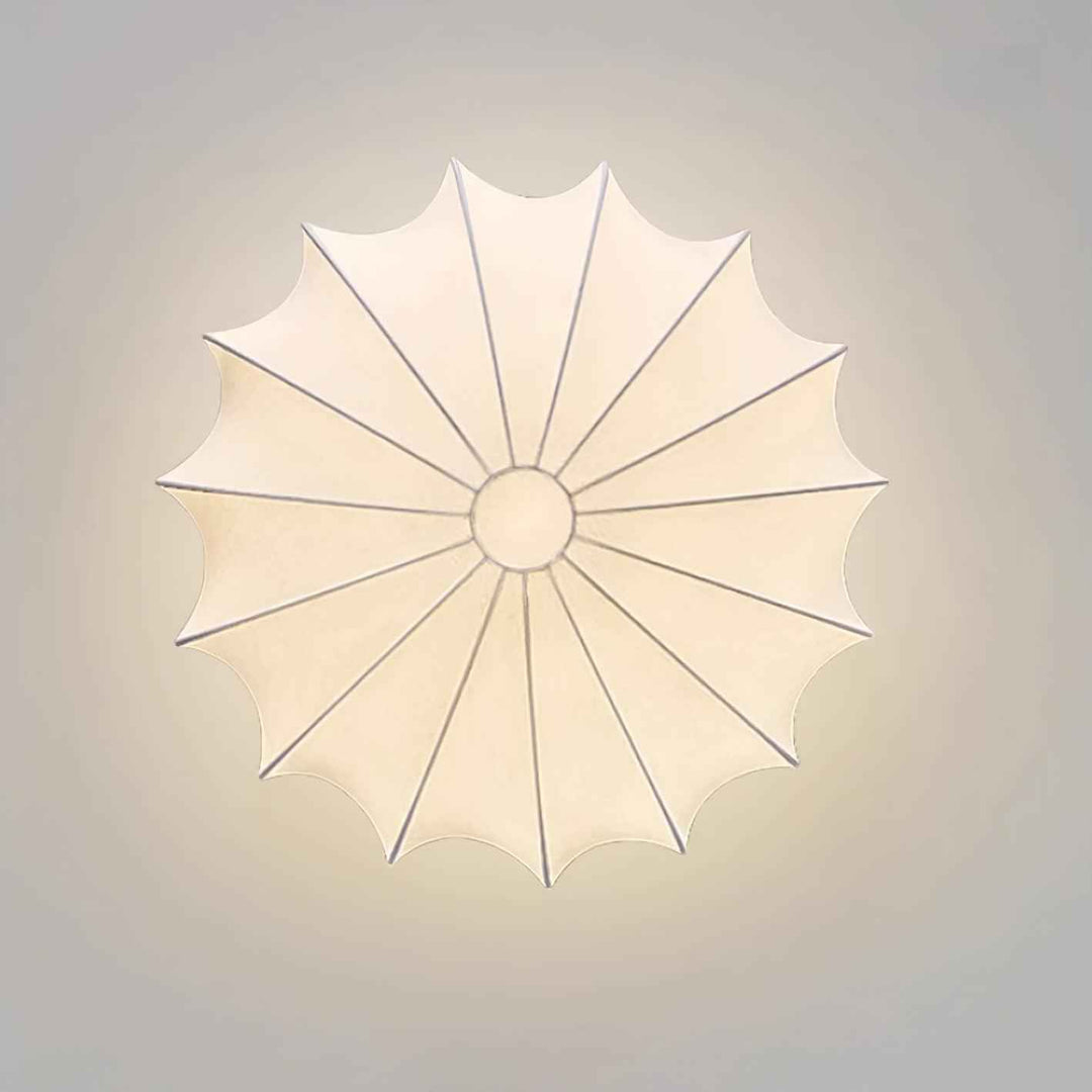 Solara Métal 40cm Blanc LED
