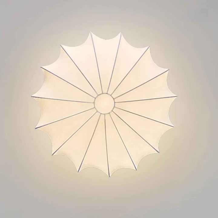 Solara Métal 40cm Blanc LED
